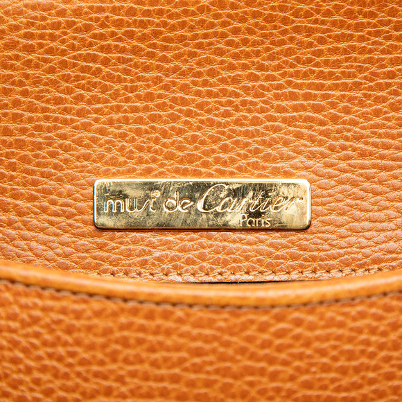 Pre-Loved Cartier Grained Calfskin Must De Cartier Crossbody - Picture 5 of 7